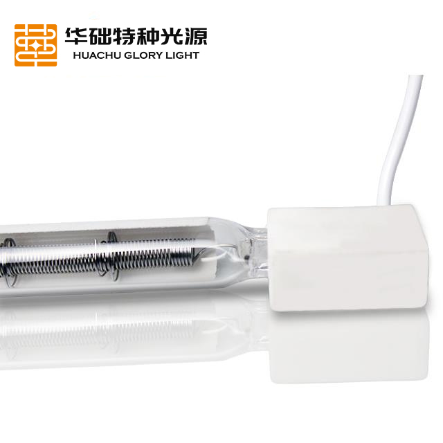 单孔短波镀白方瓷头管