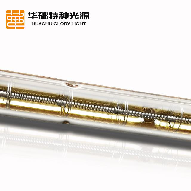 短波单孔镀金方瓷头管