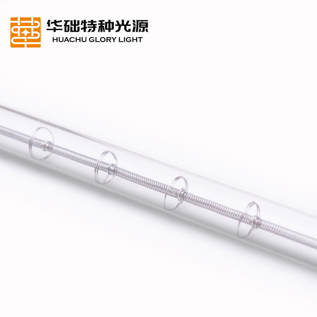 单孔短波透明小圆瓷头管