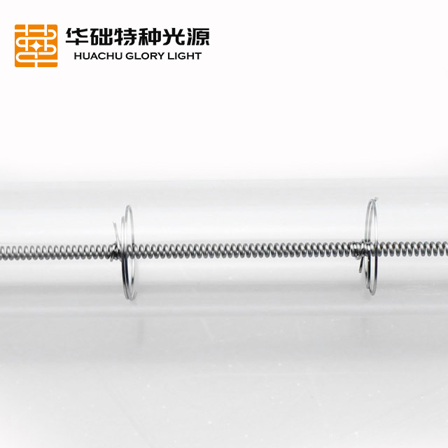 单孔短波透明方瓷头管